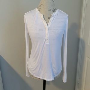 Vince viscose long sleeve tee